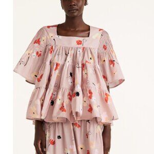 Merlette Women's Brandt Print Blouse, Rose Deco Print
